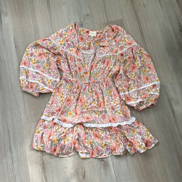 Seaside button down mini dress 🐚💓 - Picture 4 of 4